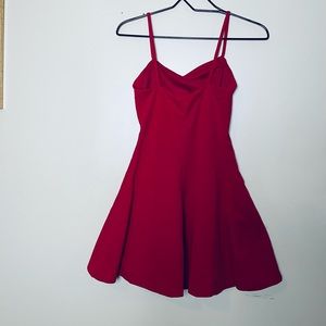 Love Ady Red Swing Dress NWOT